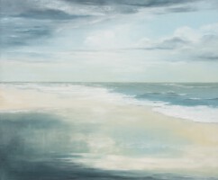 Noordzee<br>olieverf op doek<br>100 x 120<br>2005