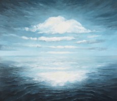 Waddenzee<br>olieverf op doek<br>110 x 125<br>2008