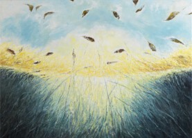 Duikhemel<br>olieverf op doek<br>80 x 100<br>2009<br>