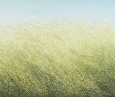 Gelderse Dijk<br>olieverf op doek<br>85 x 100<br>2005