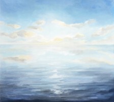 luchtspiegeling 6<br>olieverf op doek<br>90 x 100<br>2010