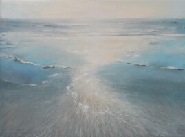 Noordzeestrand 2<br>olieverf op doek<br>60 x 80<br>2016