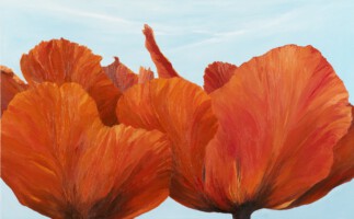 Samen <br>olieverf op doek<br>85 x 120<br>2007