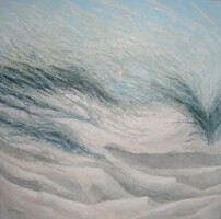 Warm duin<br>olieverf op doek<br>90 x 90<br>2008