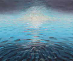 Impressies van een eiland 4<br>olieverf op doek<br>100 x 120<br>2020