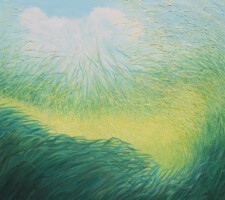 Grassen 2<br>olieverf op doek<br>90 x 100<br>2019